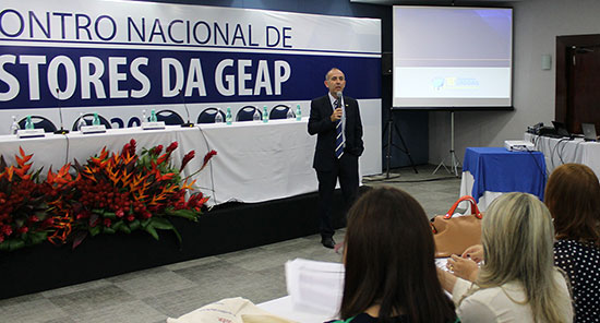 João Paulo apresenta dados da Pequisa UNIDAS a gestores da Geap